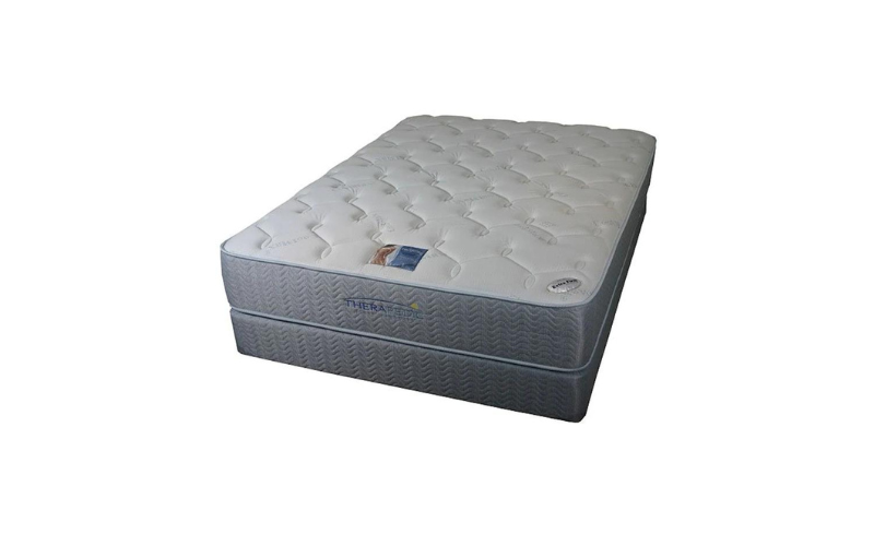 Front View of Therapedic Backsense New Oxford Plush Mattress
