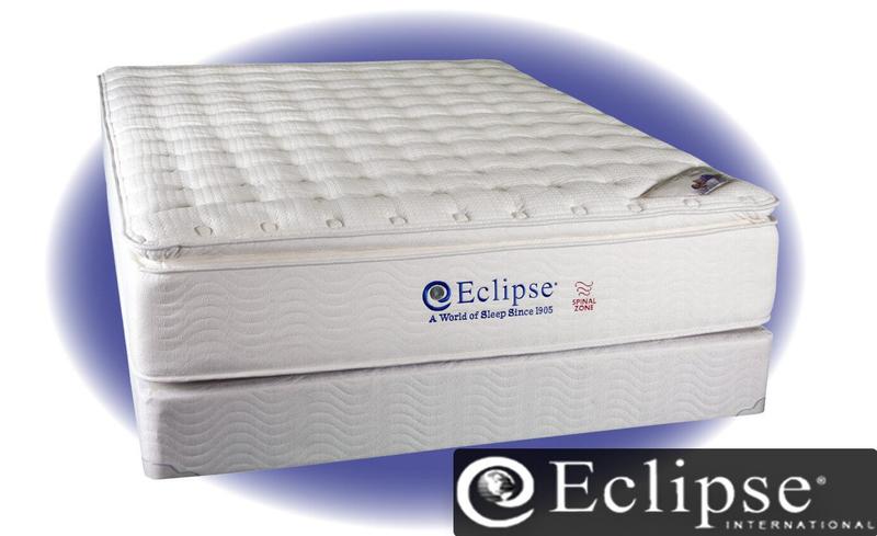 Angle View of Eclipse Perfection Rest Natural Seasons Pillow Top Mattress