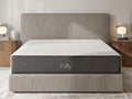 Front View of Puffy Cloud Hybrid Mattress